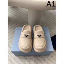 2024SS Elegant, neat, and highly likable PRADA women's slippers