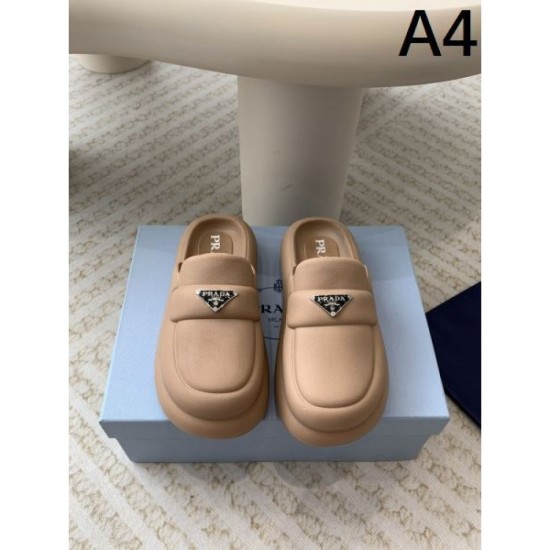 2024SS Elegant, neat, and highly likable PRADA women's slippers