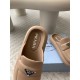 2024SS Elegant, neat, and highly likable PRADA women's slippers