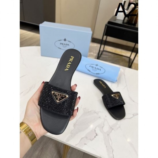 2024SS New Limited Gorgeous Cute PRADA Women's Sandals