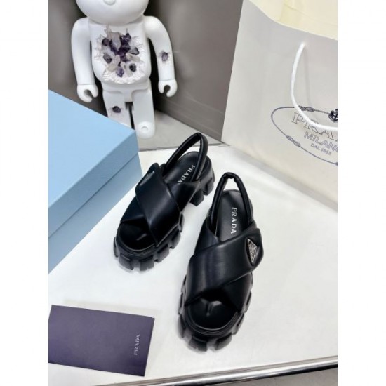 2024SS Clean Silhouette PRADA Women's Sandals