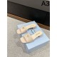 2024SS New Casual Coordination PRADA Women's Sandals