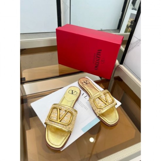 2024SS Keep an eye on VALENTINO Women's slippers