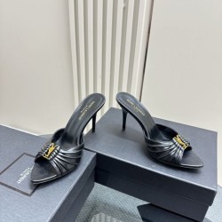 2024SS Celebrity Favorite Elegant YSL Yves Saint Laurent Women's Sandals