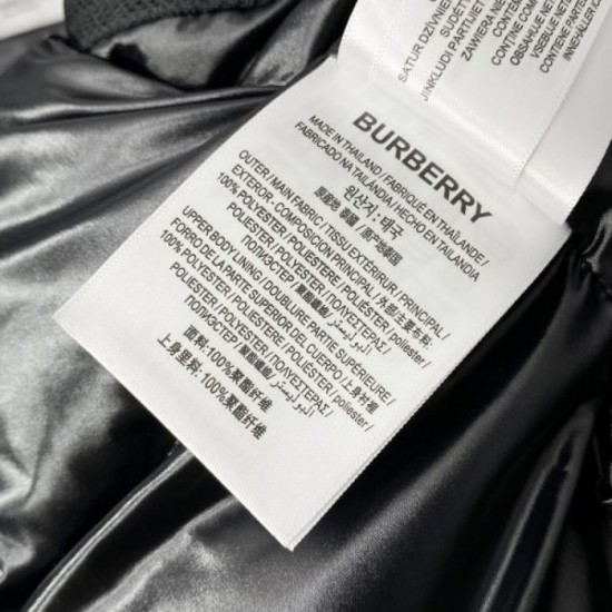 2024FW BURBERRY Men's down jacket also available as a Burberry limited gift