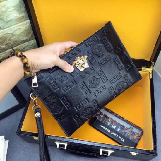 2024FW clutch bag VERSACE Versace new product ☆ inevitable to be sold out