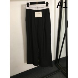 ALEXANDER WANG Wide pants 2024FW Chic colors