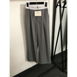 ALEXANDER WANG Wide pants 2024FW Chic colors