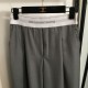 ALEXANDER WANG Wide pants 2024FW Chic colors