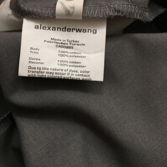 ALEXANDER WANG Wide pants 2024FW Chic colors