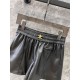 CELINE Leather Pants 2024FW Great value for this season