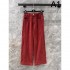 CHANEL Wide Pants 2024FW New item that is extremely popular