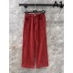 CHANEL Wide Pants 2024FW New item that is extremely popular