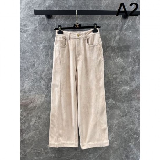 CHANEL Wide Pants 2024FW New item that is extremely popular