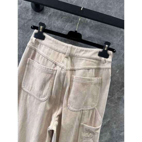 CHANEL Wide Pants 2024FW New item that is extremely popular