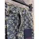 LOUIS VUITTON Jeans 2024FW Adult-like texture