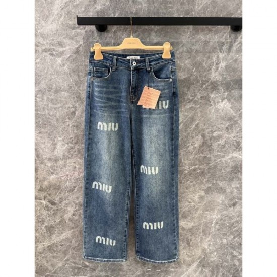 MIU MIU Miu Miu Jeans 2024FW Latest Autumn/Winter Works Are Sure to Sold Out