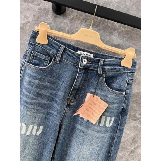 MIU MIU Miu Miu Jeans 2024FW Latest Autumn/Winter Works Are Sure to Sold Out