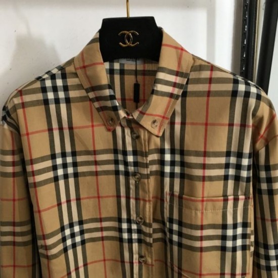 BURBERRY Burberry long sleeve shirt 2024FW Popular new item for this winter