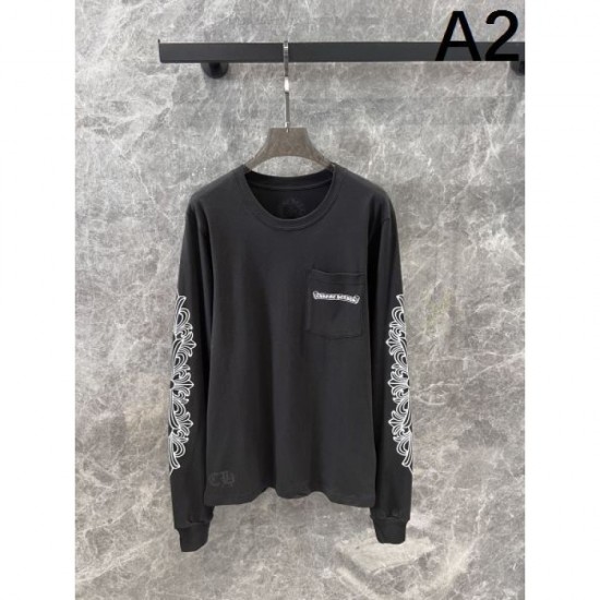 CHROME HEARTS Long sleeve T-shirt 2024FW New arrival in autumn/winter