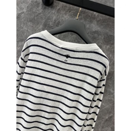 DIOR Dior long sleeve knit 2024FW New following the previous season