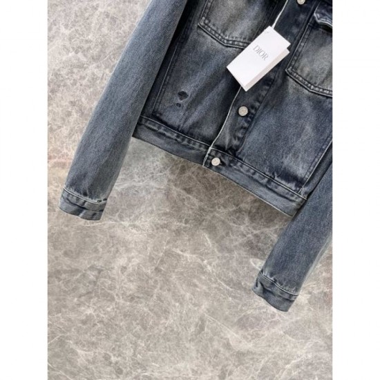 DIOR Dior denim coat 2024FW Autumn/Winter super popular In stock on hand