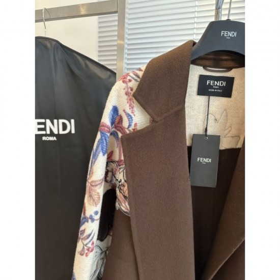 FENDI Coat 2024FW In stock and used by overseas celebrities