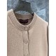 GUCCI Gucci Knit Cardigan 2024FW Fashionable by incorporating trends