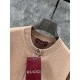 GUCCI Gucci Knit Cardigan 2024FW Fashionable by incorporating trends