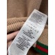 GUCCI Gucci Knit Cardigan 2024FW Fashionable by incorporating trends