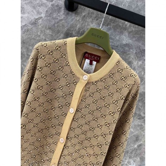 GUCCI Gucci Knit Cardigan 2024FW Newly released as a fall/winter item!