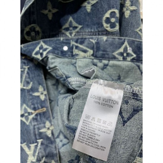 LOUIS VUITTON Louis Vuitton Denim Coat 2024FW Enjoy fashion!