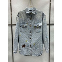 LOUIS VUITTON Denim shirt 2024FW Autumn new item Not available in Japan