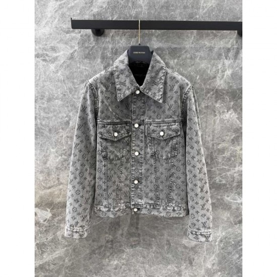 LOUIS VUITTON Louis Vuitton denim coat 2024FW Make me look mature