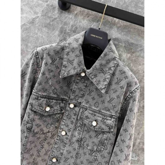 LOUIS VUITTON Louis Vuitton denim coat 2024FW Make me look mature