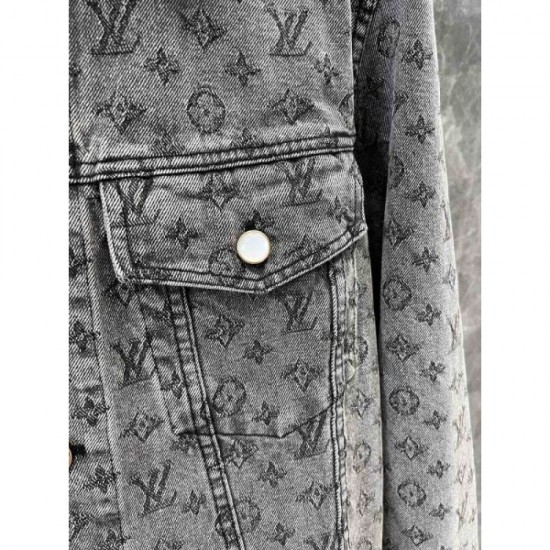 LOUIS VUITTON Louis Vuitton denim coat 2024FW Make me look mature