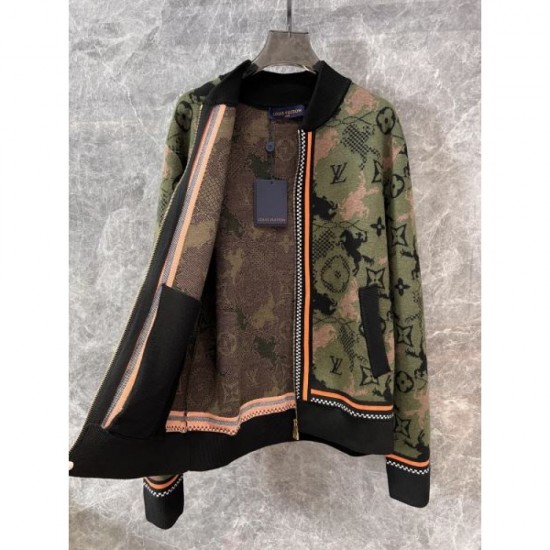 LOUIS VUITTON Louis Vuitton blouson coat 2024FW looks cool and stylish