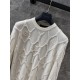 LOUIS VUITTON Louis Vuitton Pullover Knit 2024FW Full of fashion sense