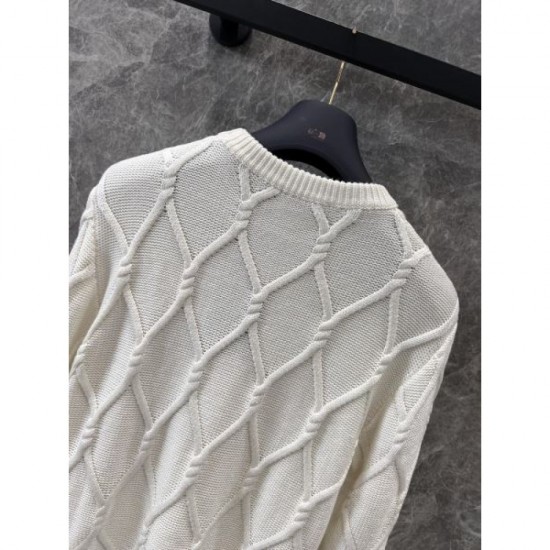 LOUIS VUITTON Louis Vuitton Pullover Knit 2024FW Full of fashion sense