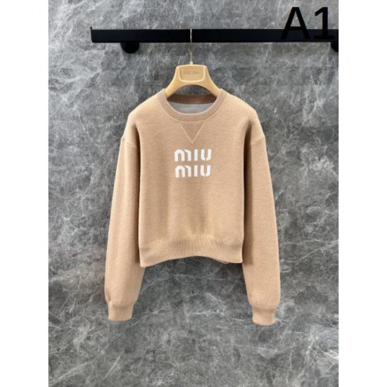 MIU MIU Miu Miu Sweater 2024FW Easy to balance