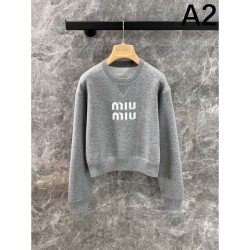 MIU MIU Miu Miu Sweater 2024FW Easy to balance