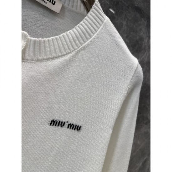 MIU MIU Pullover knit 2024FW Popular every season