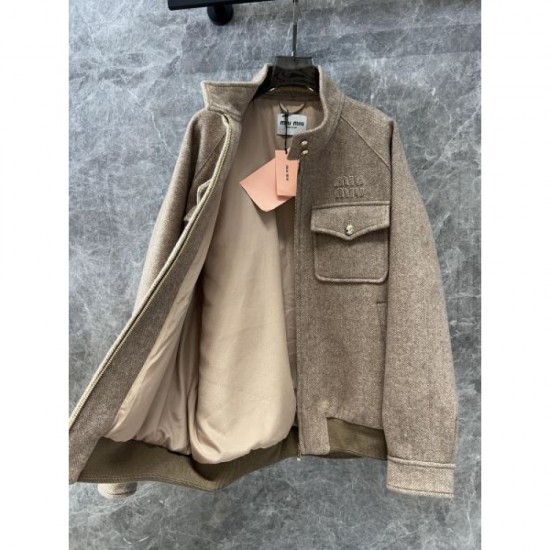 MIU MIU Miu Miu Blouson Coat 2024FW Fall/Winter New Miracle Restock