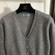 PRADA Prada Knit Cardigan 2024FW Great for changing seasons