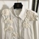 VALENTINO Long sleeve shirt 2024FW This year's popular coordination