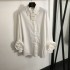 VALENTINO Long sleeve shirt 2024FW Gentle luxury popular color