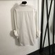 VALENTINO Long sleeve shirt 2024FW Gentle luxury popular color