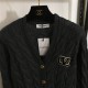 VALENTINO Knit Cardigan 2024FW Emphasis on loose fit and comfort