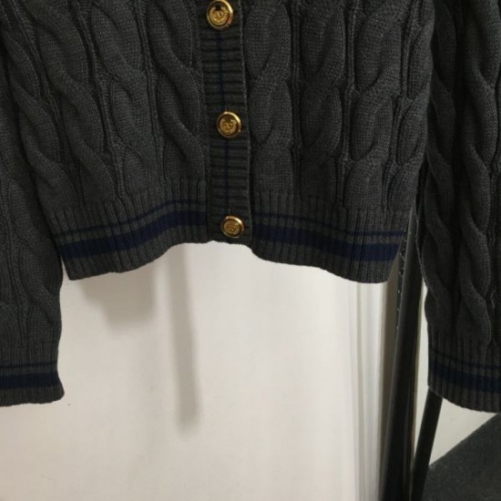 VALENTINO Knit Cardigan 2024FW Emphasis on loose fit and comfort