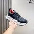 2024FW Men's Sneakers ARMANI Armani Perennially Popular Standard Product